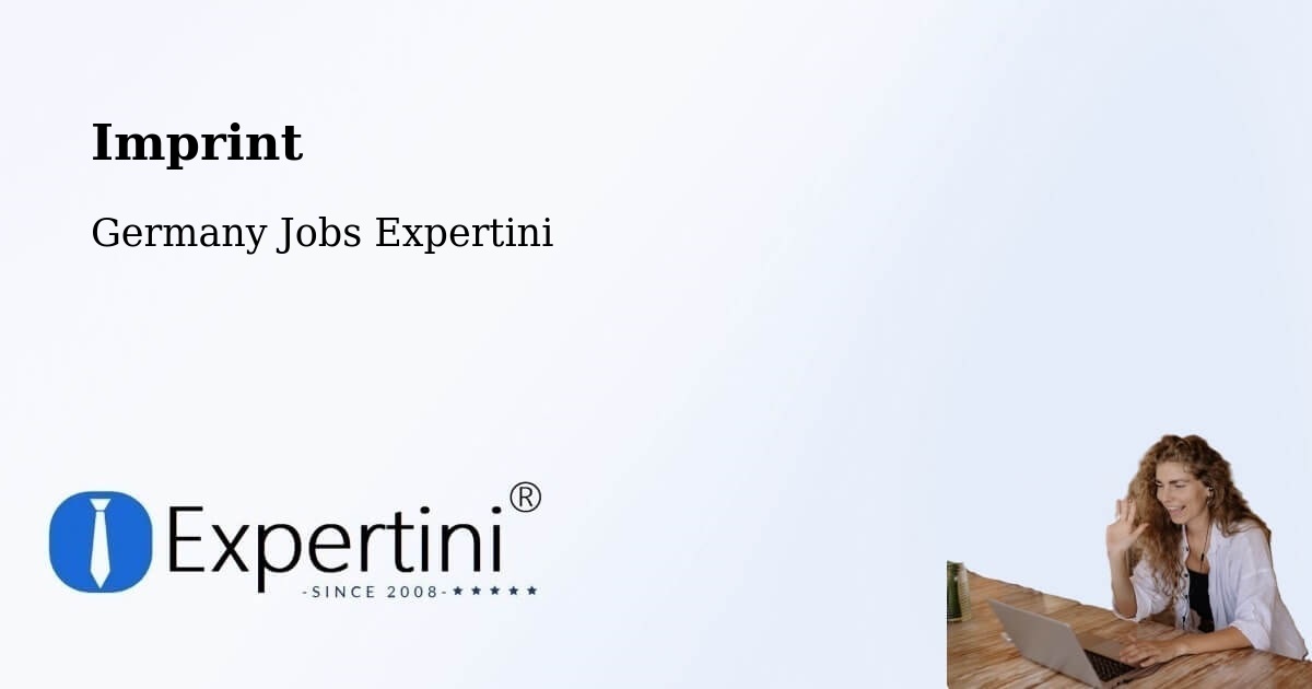 Imprint - Germany Jobs Expertini